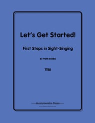 cover Let's Get Started! Digital File Reproducible PDF cover